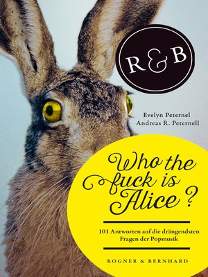 cover image of Who the fuck is Alice?